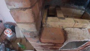 Ремонт печи.