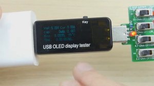 USB тестер + нагрузка. Магнитный кабель micro USB.