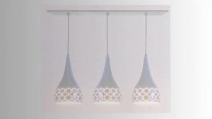 Lyse Decor Linear Cluster Blue Aluminum Hanging Pendant Ceiling Lights Lamp  #decoration