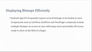 How to Display Bitmaps Efficiently in Java