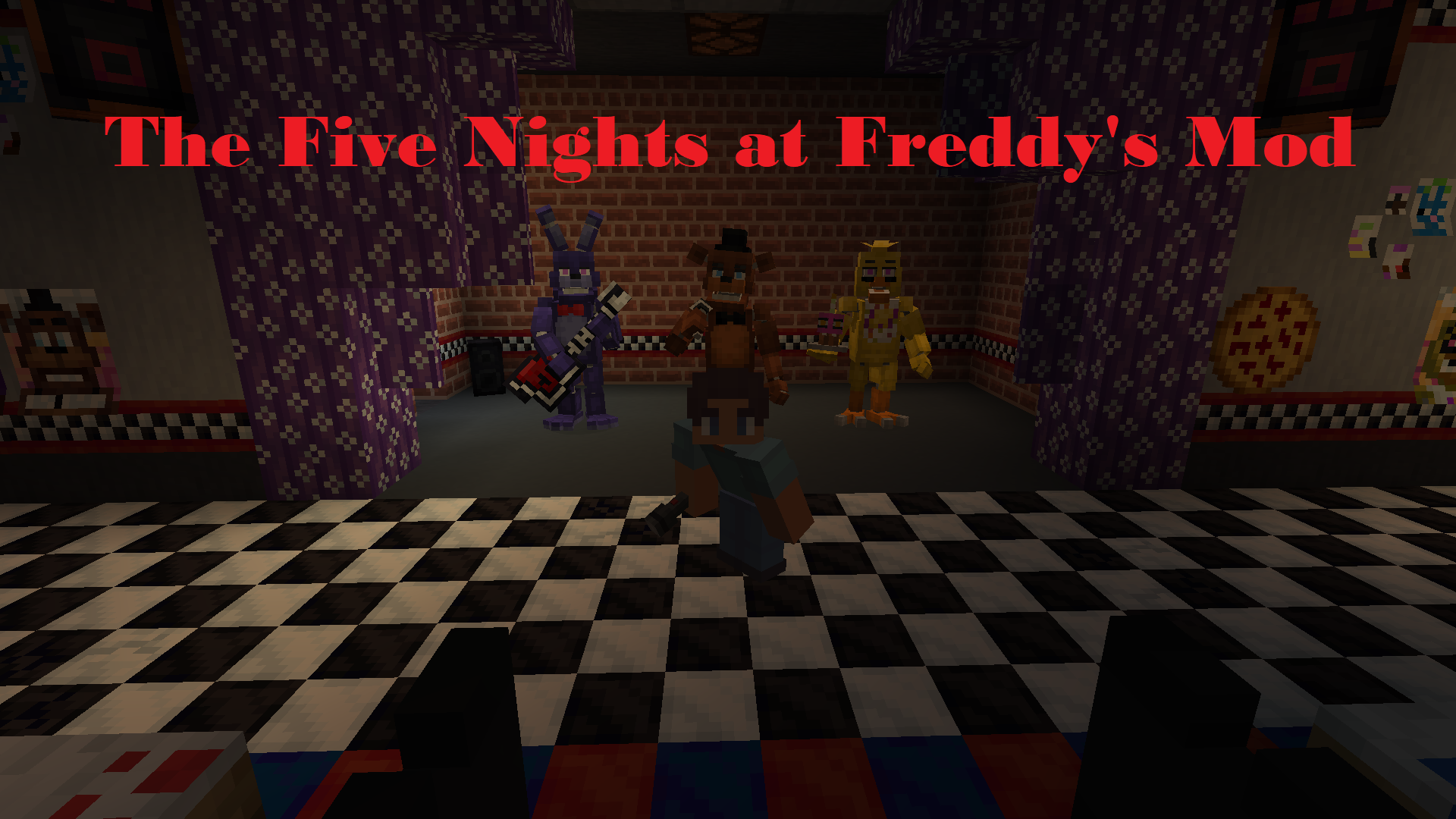 обзор нового мода _ The Five Nights at Freddy's Mod _ 1.18.2 1.16.5 _ ЛУЧШИЙ МОД НА ФНАФ!!! #фнафмод