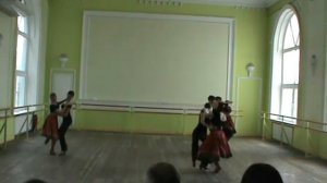Экзамен по народно-сценическому танцу. "Оберек", польский народный танец. Группа 4Т