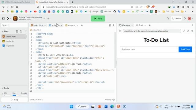 Build a To Do List app use ChatGPT | Within 1 minutes  #chatgpt #chatgpttutorial #openai