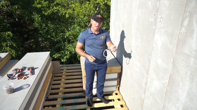 Фундамент и 2 этаж каркасного СИП дома. Строительство домов  в Сочи. смотреть онлайн