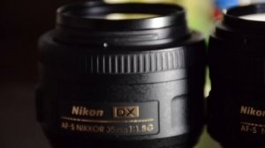 35мм или 50мм для Nikon, какой лучше?