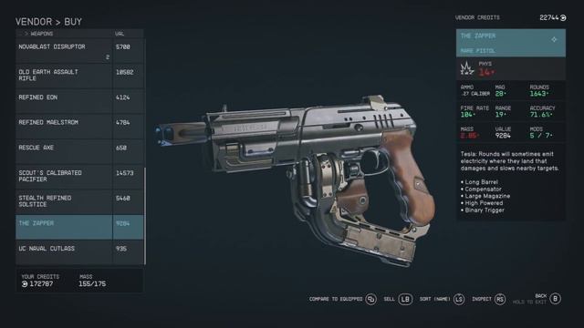 Unique's of the Settled Systems EP 3 Elegance & The Zapper (Starfield) смотреть онлайн