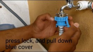 How to open front load washing machine inlet pipe