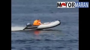 Надувная пвх лодка Badger Wave Line 360 + мотор 15 л.с.