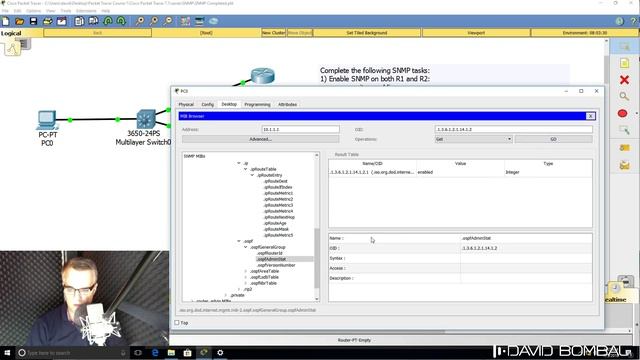 Cisco CCNA Packet Tracer Ultimate labs: SNMP CCNA Lab. Answers!