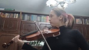 экзамен по скрипке П. Роде концерт №7 1 часть