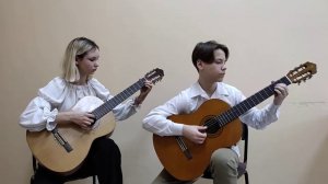 "Милонга" О.Копенков. Дуэт Шабанова Ксения, Аринчев Никита. апрель 2022 г.