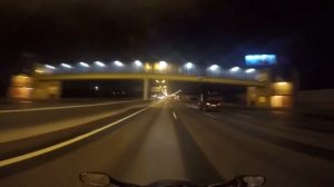 ночной прохват honda vfr 800 5gen.