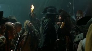 I'm Captain Jack Sparrow.... In english..