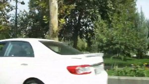 Копия видео Ашхабад 1 октября 2014 год вид из авто