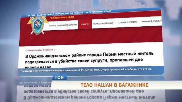 ТЕЛО НАШЛИ В БАГАЖНИКЕ смотреть онлайн