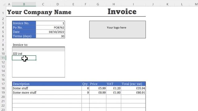 Auto-Populate Other Cells When Selecting Values in Excel Drop-Down List | VLOOKUP to Auto-Populate смотреть онлайн