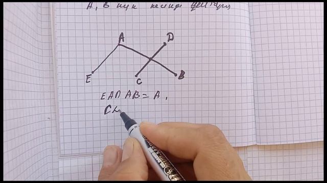 Нүкте, түзу және кесінді. 7 сынып Геометрия смотреть онлайн