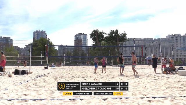 I Раунд: Ягло / Каракин VS Федоренко / Сафонов |  MEN LIGHT A -  15.07.2023