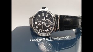 Обзор часов Ulysse Nardin Marine Chronometer Manufacture 45mm 1183-122/42