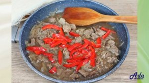Фунчоза с телятиной Рецепт, пошаговый, как приготовить, видеорецепт