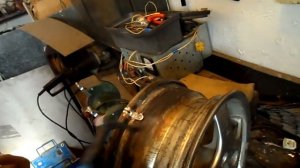 аргонная сварка легкосплавного диска aurora pro inter tig 200 ac/dc puls