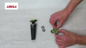 Распаковка сменных ножей для электробритвы / Unpacking of blades for electric shaver AR-4601