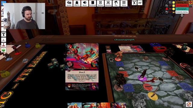 FINALE: StreetFighter the Miniatures Game Boss Mode M Bison (TableTop Simulator) смотреть онлайн