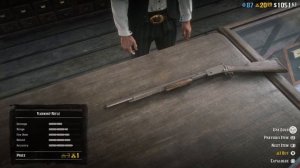 Varmint Rifle was $18 (RDR2)