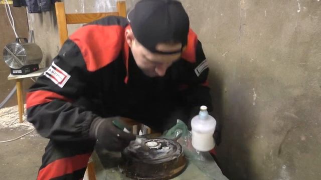 Очистка и покраска тормозных барабанов (Daewoo Nexia) Разумный тюнинг! Краска для барабанов смотреть онлайн