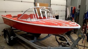 Спасение мотолодки янтарь от забвения. Реставрация и доработки. RUSSIAN BOAT "YANTAR". Restotation