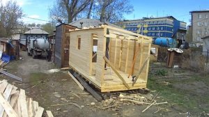 Строительство вагончика