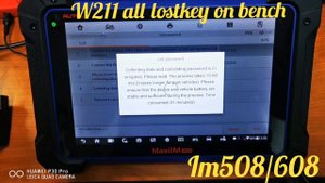 Autel IM608/508 W211 All key lost