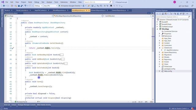 Generic Repository Pattern c#