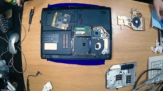 Чистка ноутбука ASUS F8V