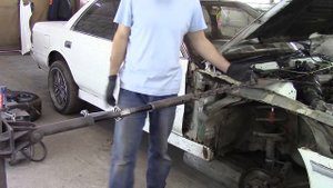 Как вытянуть чашку стойки без стапеля.