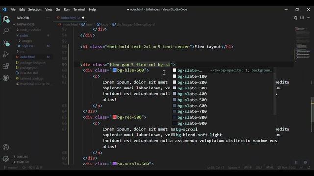 Tailwind CSS v3 Crash Course | #8 - How to Use CSS Flex in Tailwindcss | #flexbox#cssgrid #css3