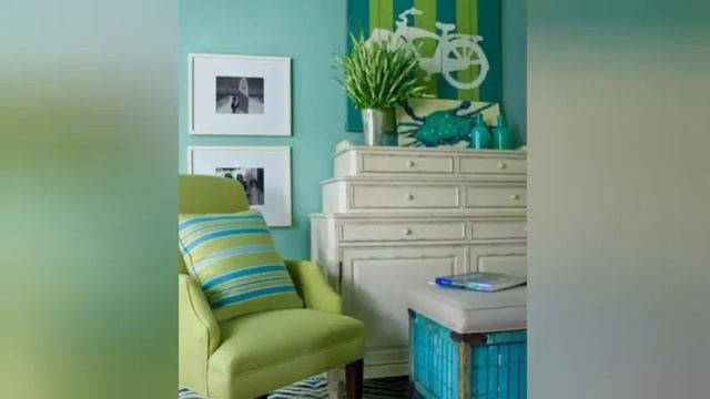 Turquoise Interiors | Бирюзовые интерьеры | Мятный цвет в интерьере