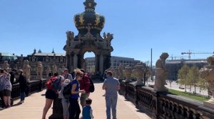 ДРЕЗДЕН. ПО ГЕРМАНИИ САМОСТОЯТЕЛЬНО. ЦВИНГЕР. ТЕРРАСА БРЮГЕ. УКРАИНЦЫ В ГЕРМАНИИ