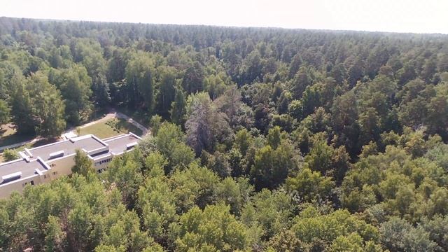 Обзор с квадрокоптера - Набережные Челны, побережье р. Кама смотреть онлайн