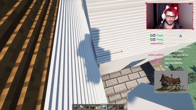 FIZ UMA CASA MEDIEVAL REALISTA EM LIVE NO MINECRAFT LITTLE TILES MOD смотреть онлайн