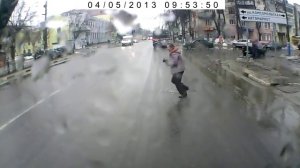 Сбили человека