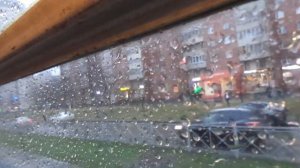 Трамвай Санкт-Петербурга 10-41: ЛВС-86К б.5004 по №18 (08.01.20)