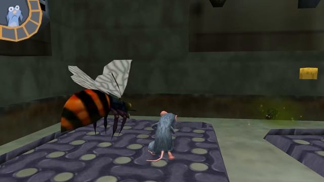 Полное прохождение игры Ratatouille PSP 26-27#Да здравствуют птицы!&Крыса в клетке
