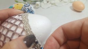 Секреты создания Пасхального яйца из бисера и бусин