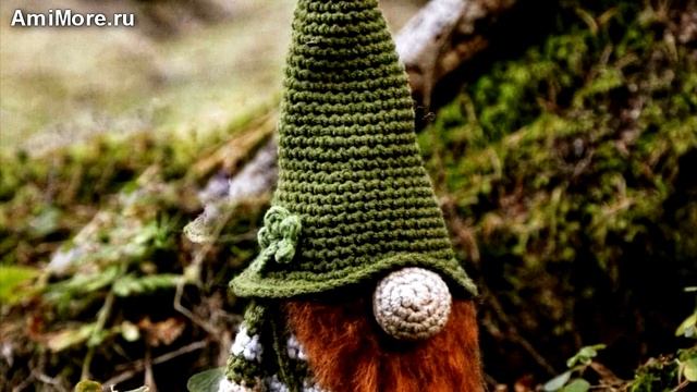 Амигуруми: схема Ирландский гном. Игрушки вязаные крючком - Free crochet patterns.