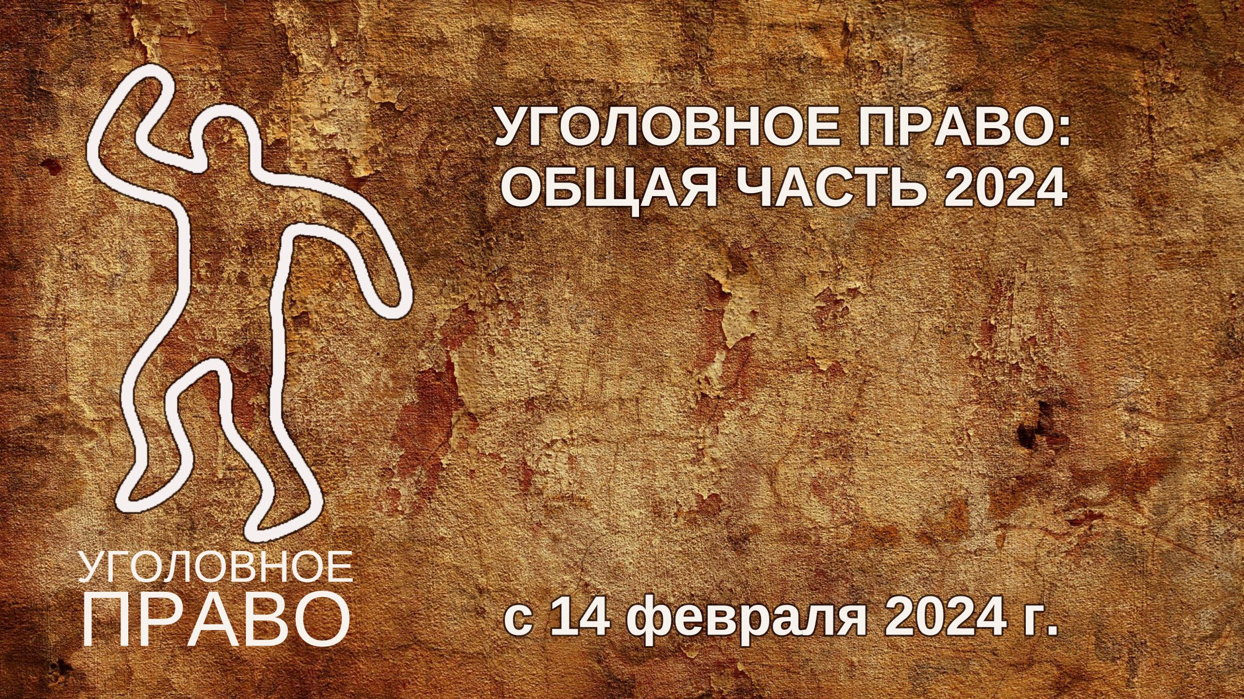 Уголовное право: общая часть 2024