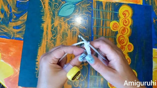 Моня Пряников амигуруми крючком от Елены Ш.по МК Ольги Ромахинойпанамакофточка