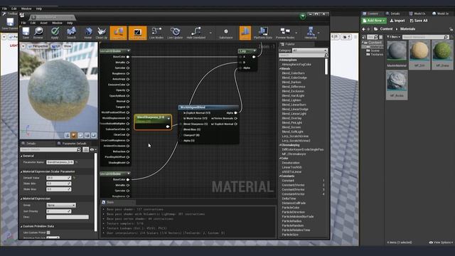 How to make a Landscape Auto Material in Unreal Engine 4