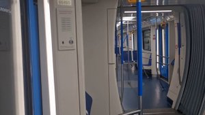 Филёвская линия метро. Арбатская - Александровский сад на 81-765/766/767.2 "Москва". 9 мая 2024г.