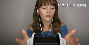 ASMR Ear Cupping Intense Tingles- tapping, whispering, massage